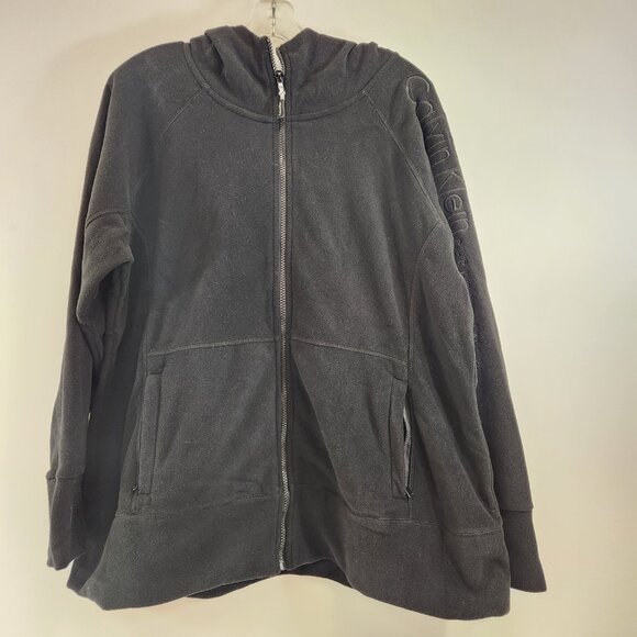 Calvin Klein Performance Fleece Zip Up Hoodie 1X NWT - Picture 1 of 11
